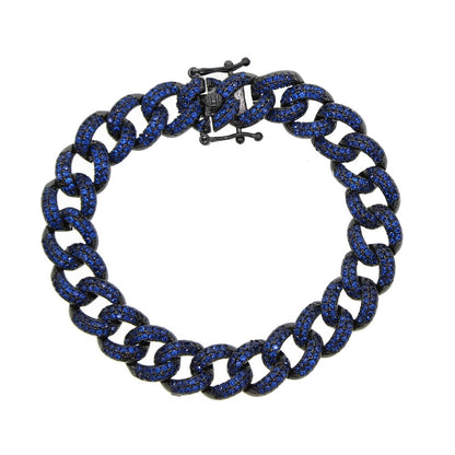 Cuban Chain Bracelets Micro Pave