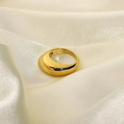 Gold Plated Stainless Steel Ring