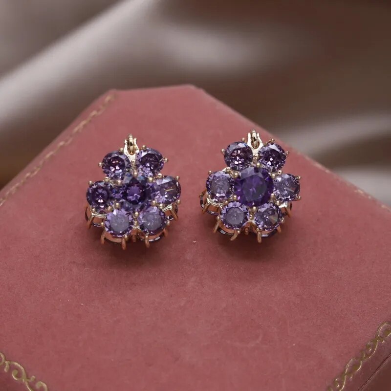 Elegant Flower Earrings