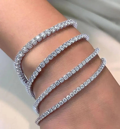 Color CZ Tennis Bracelet