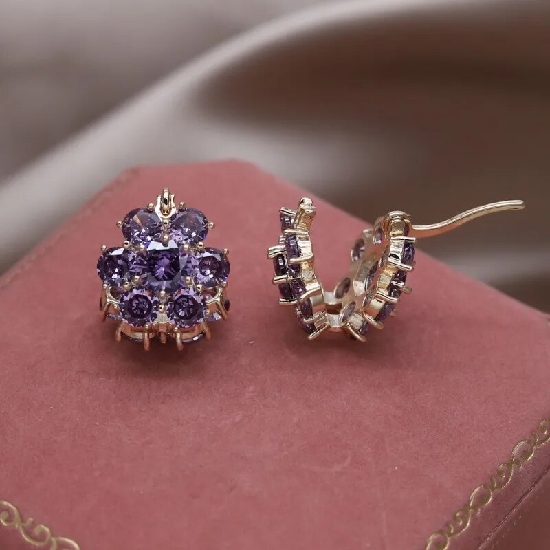 Elegant Flower Earrings