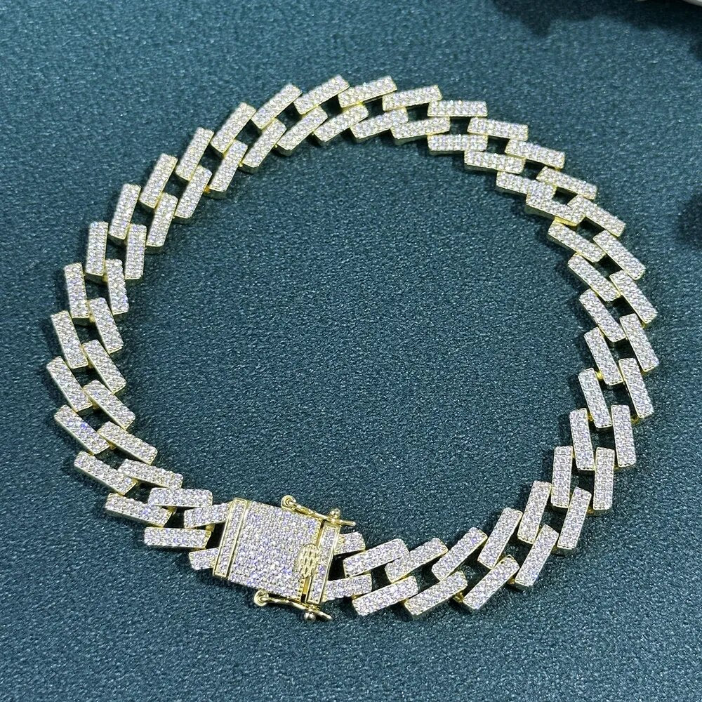 Moissanite Miami Cuban Bracelet