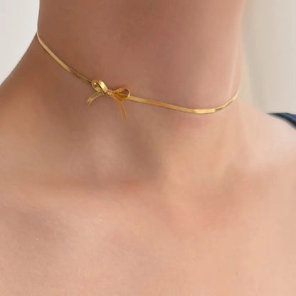 Snake Chain Choker Necklace